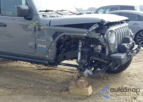 2022 Jeep Wrangler 4Xe Unlimited Sahara 4X4 из США, поврежденный, VIN 1C4JJXP62NW198699